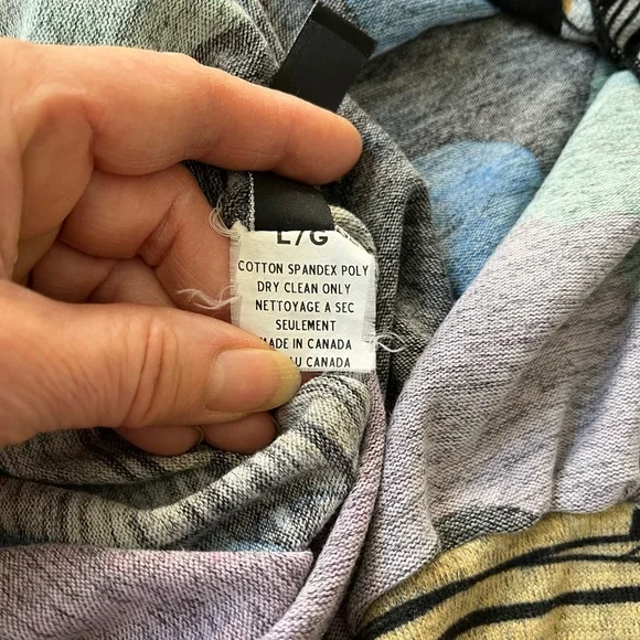 Multicolor Abstract Women's Dress - Picture 8 of 10